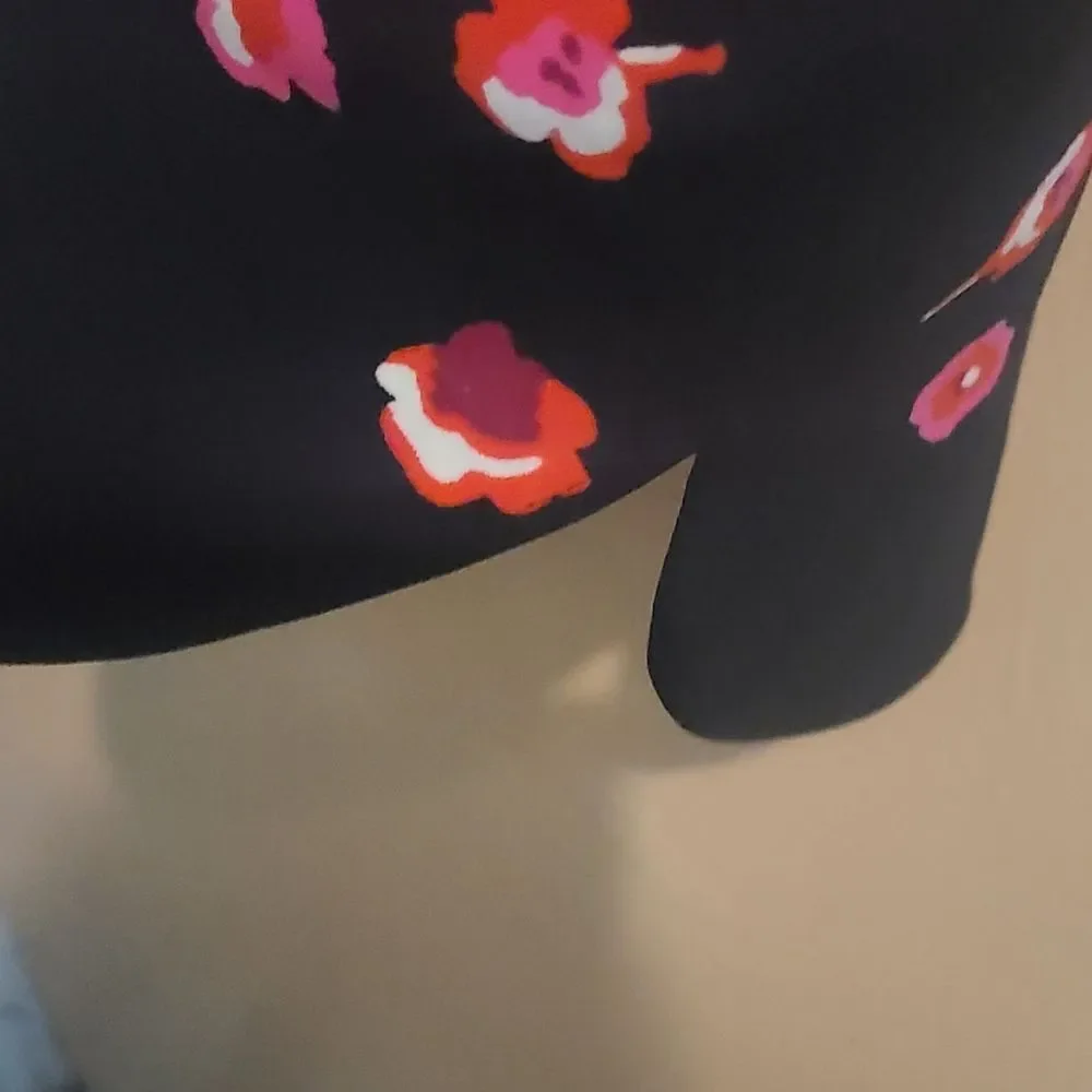 Kate Spade Cherry Blossom Sleeveless Top in Black